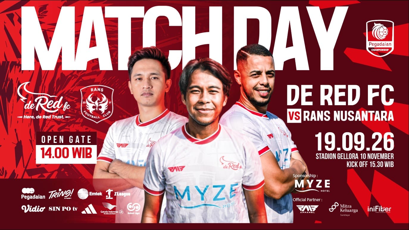 De Red FC vs Rans Nusantara